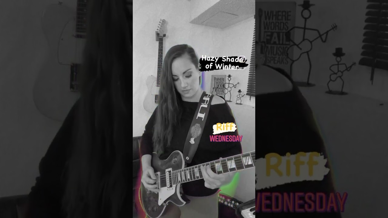 Thought I would share some riff Wednesdays from last November! Tutorial ​⁠