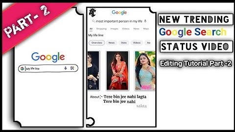 🥀😘 New Trending Google search Status Video Editing Part-2।।  Alight Motion  😘🥀