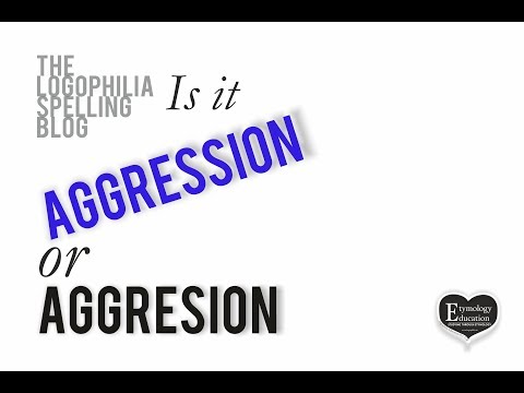 Cara Eja Video: aggresion atau agresi?
