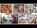 LIMPIA Y COCINA CON NOSOTRAS 👩‍👧 |SABANAS NUEVAS "DE HACE AÑOS" | SALUDOS🙋🏼‍♀️