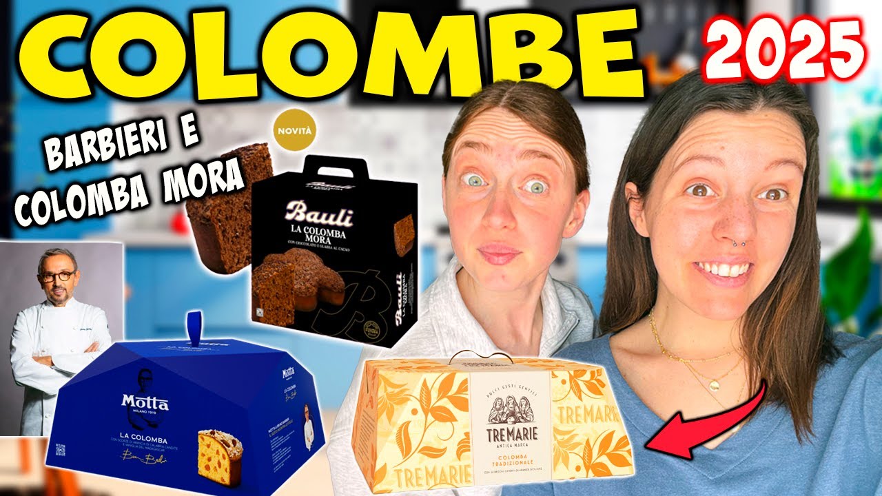 PROVIAMO LE COLOMBE DI PASQUA 2025 🐣 novità Barbieri e Colomba Mora