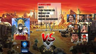HOMURA CAPAC - Civ 4 DIETY Always War Inland Sea TT/Vassals ON - Episode 6