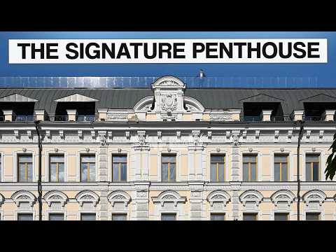Signature Penthouse – 1,231 m² trophy penthouse: 2 terraces, 17 balconies, catering kitchen, art