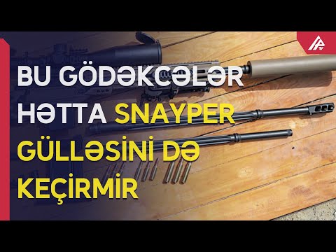 Snayper gülləsini saxlayan gödəkcə sınaqdan keçirildi - APA TV