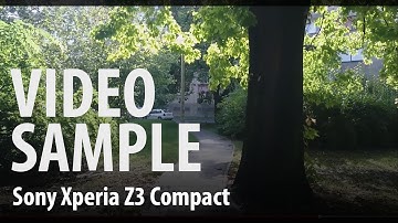 Sony Xperia Z3 Compact : video sample