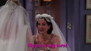 Friends Season 4 Episode 20 The One With The Wedding Dresses Monica Wears A Wedding Dress
