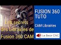 Découvrez les librairies de Fusion 360 pour la fabrication + 2 surprises inédites.