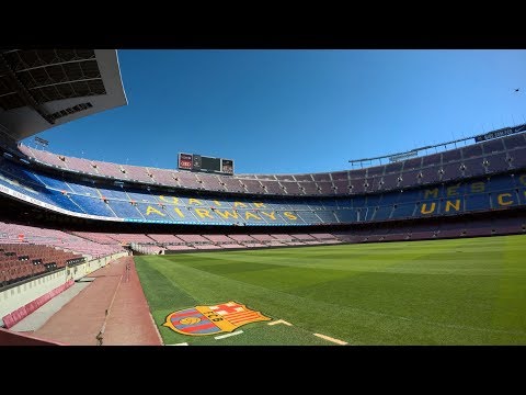 Camp Nou Experience Full Walkthrough