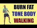 20 Minute Walk with Weights Burn Fat and Tone Body/ Indoor Walking Workout with Dumbbells