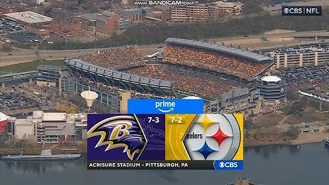 NFL on CBS Amazon Gameday Delivery intro 2024 | BAL@PIT | Week 11