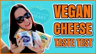 Vegan Cheese Taste Test People Try Vegan Cheese For The First Time