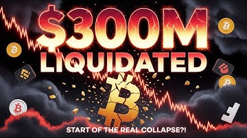 $300 miljoen geliquideerd... Is dit het ECHTE begin van de crash!