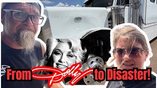 Dolly Parton, Race Cars & a Blown Steer Tire! 😳 | Our Alabama Trip Went Sideways!