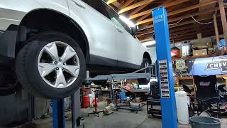 Subaru Forester clunking sound diagnosis