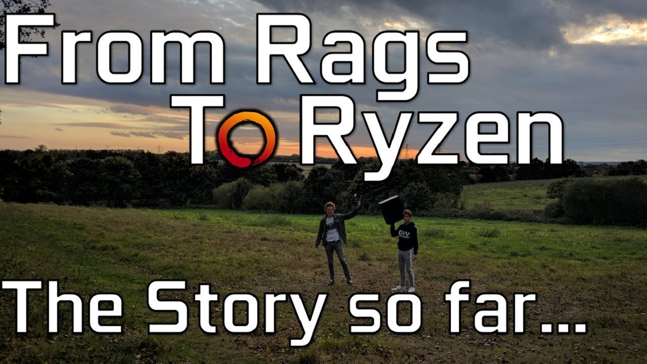 From Rags to Ryzen....My New + Used Ryzen PC builds lol