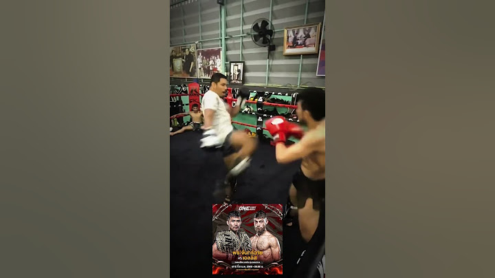 ใกล้วันเข้ามาแล้ว “พระจันทร์ฉาย” ลงนวมซ้อมกับ "อวตาร"  #reels  #onechampionship #ข่าววันนี้ล่าสุด