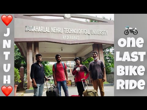 Inside JNTUH || A Glimpse of JNTUH || Last ride in JNTUH || JNTUH Vlog #jntuh #freshers #finalyear