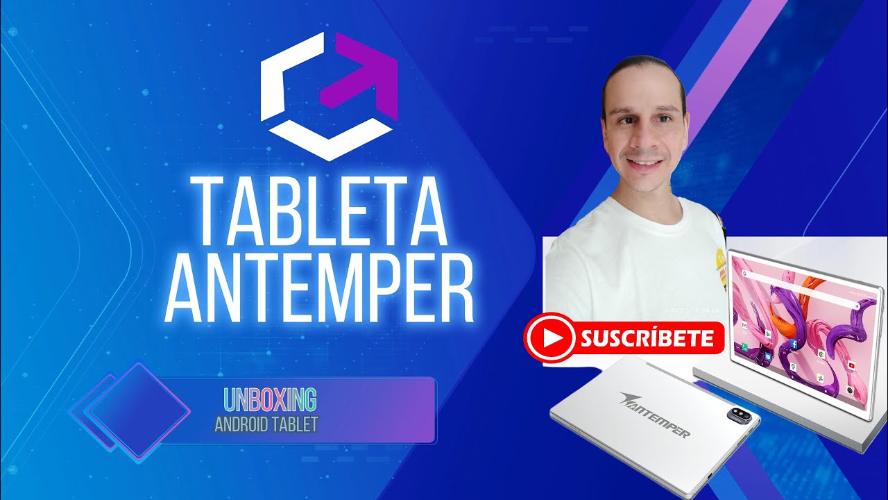 Unboxing | Tableta Antemper D115 con Android 13 - YouTube
