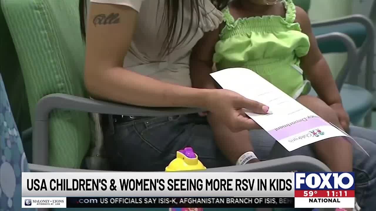 Pediatric RSV cases spike in Mobile - YouTube