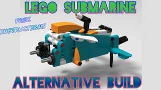 Alternative Build Free Instructions Lego Technic Set 42117 - Lego Submarine W Propellers Function