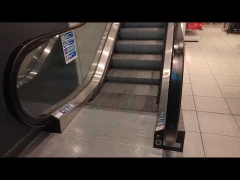 Broken escalator in new look highcross -  Broken escalator in new look highcross