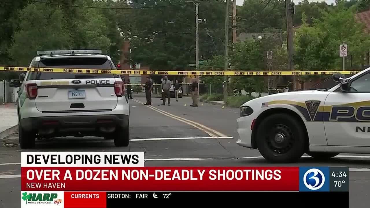New Haven police investigate Sunday morning shooting - YouTube
