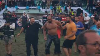 63.Geleneksel Kurtdereli Mehmet Pehlivan Güreşleri Final Kıran Kırana Geçen Mücadelede Kim Kazandı