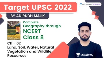 Land, Soil, Water| Ch 02 | Class 8 | Target UPSC | Complete Geography Through NCERT