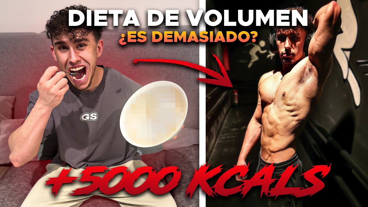 MI DIETA PARA GANAR 15KG DE MASA MUSCULAR