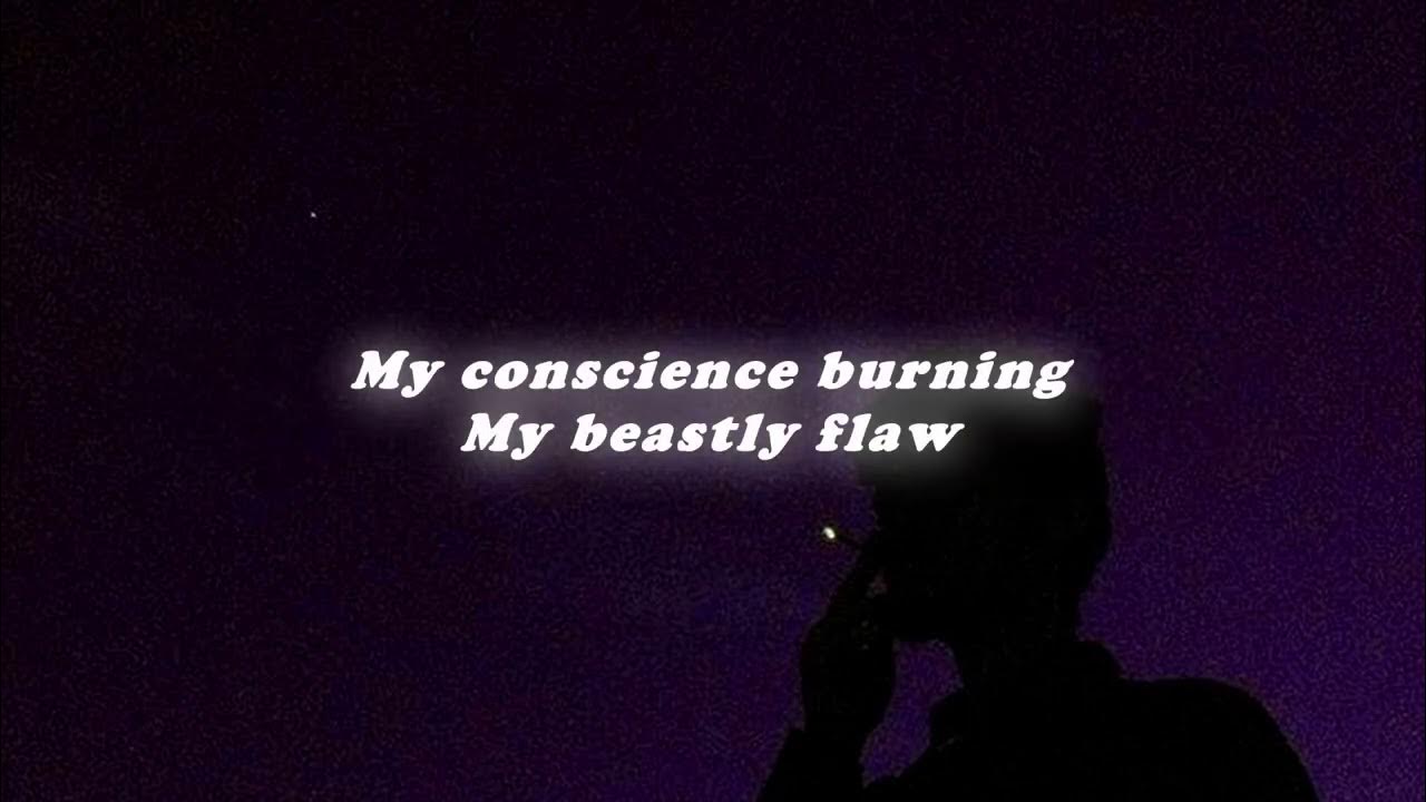 My conscience burning my eyes are too tiktok version lyrics famy