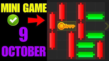 9 October Mini Game 100% Easily Solved Today| Hamster Kombat Mini Game 9 October 9 October Mini Game