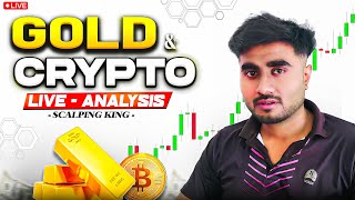 🔴 LIVE: Gold &amp; Crypto Market Analysis | 14 May Advance SMC+PA