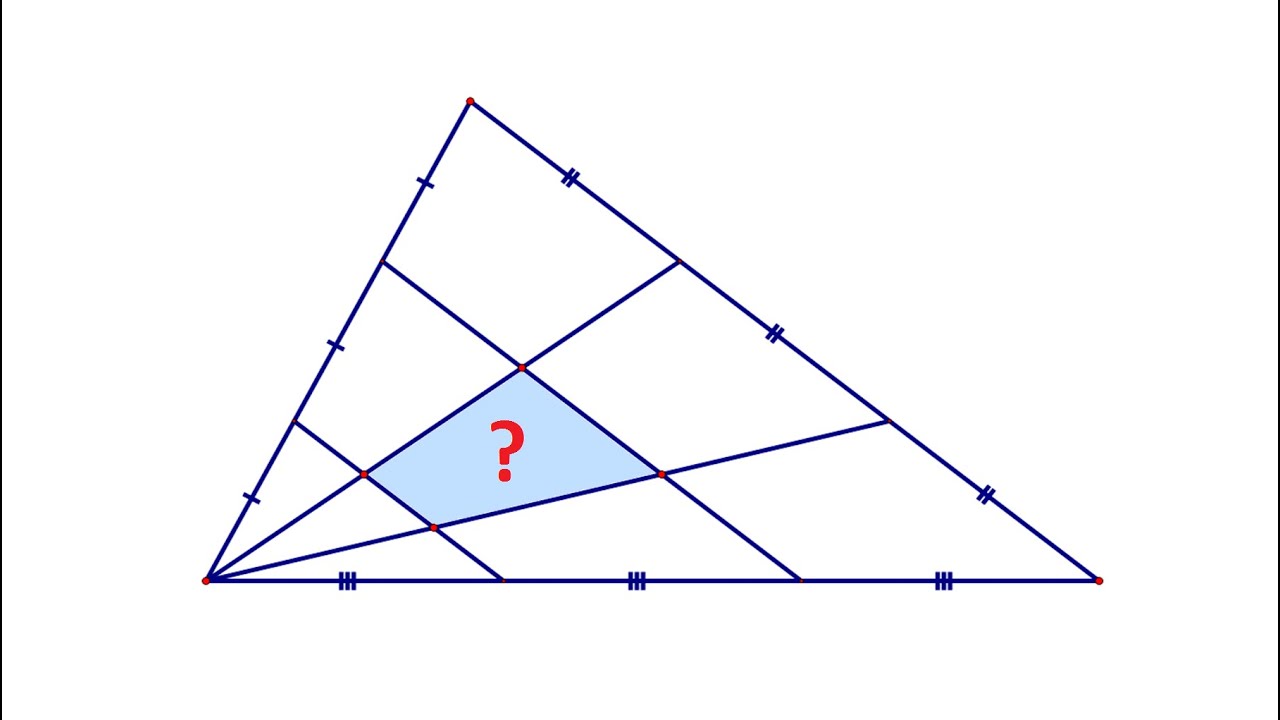 Найдите площадь четырехугольника на рисунке - YouTube