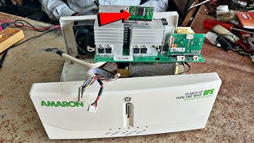Amaron 880VA pure sine ups inverter mosfet problem solution | Amaron 880va inverter overload problem