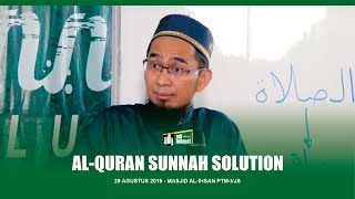 [HD] Kajian Rutin Al Quran Sunnah Solution - Ustadz Adi Hidayat