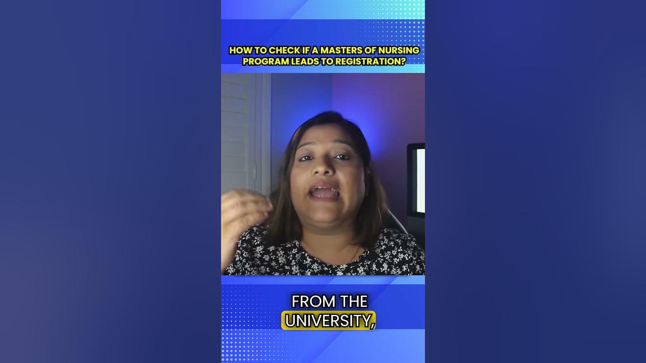 How to check if a Masters of Nursing Program leads to AHPRA