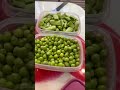 Заморозка фасоли, кабачков, гороха/Freezing of beans, zucchini, peas
