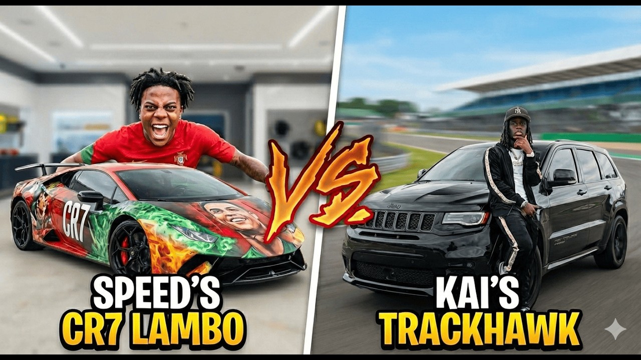 The Ronaldo Lamborghini vs The Jumping Hypercar: Speed vs Kai