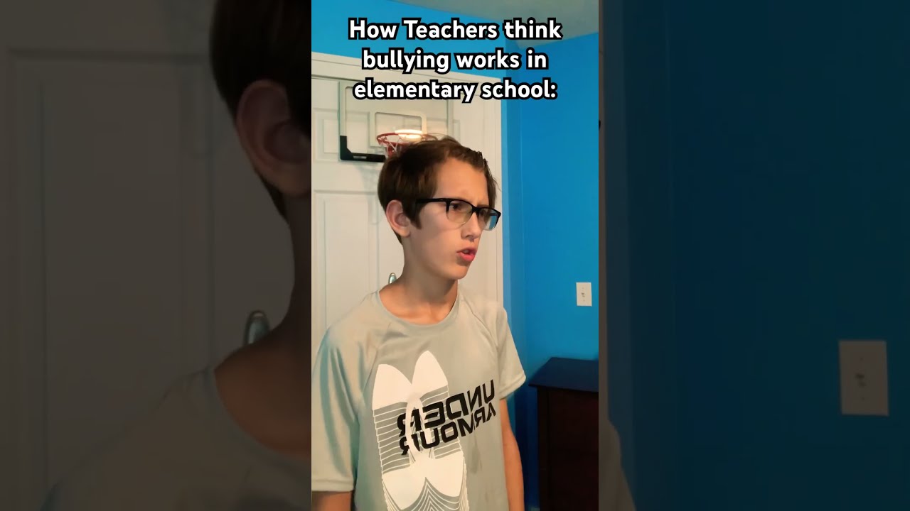 How Teachers Think Bullying Works Shorts Fyp Like Subscribe Trending Viral Comedy Funny
