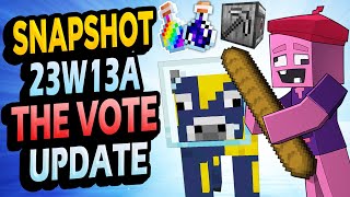 Actualización de VOTOS! ✅ Snapshot 23w13a_or_b Minecraft The Vote Update