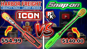 HARBOR FREIGHT ICON G2 VS SNAP ON RATCHET/ WHICH IS BETTER #harborfreight #snapon #tools #toolreview