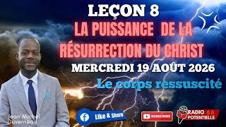 Le corps ressuscite - Mercredi 19 Novembre 2026 ECOSA 3eme Trimestre