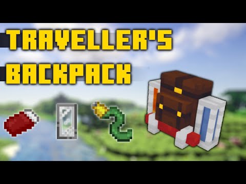 Видео: ЭТО ЛУЧШИЙ МОД НА РЮКЗАК В МАЙНКРАФТ! ГАЙД ОБЗОР МОДА МАЙНКРАФТ TRAVELLER'S BACKPACK MINECRAFT 1.16