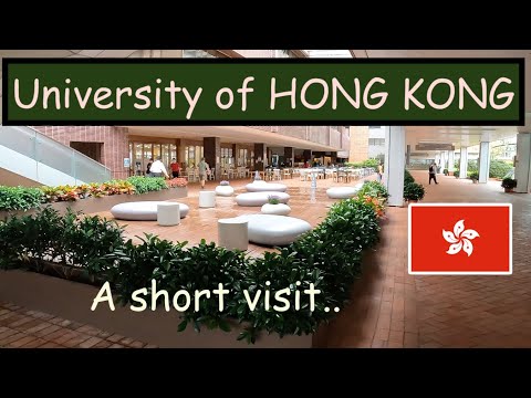 [4K] Walking Hong Kong: University of Hong Kong (HKU)