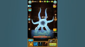 Defeating Copper Semu at maximum level in Deep Town.