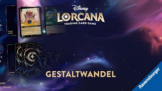 Disney Lorcana Spielanleitung für TCG Spielerinnen – Gestaltwandel