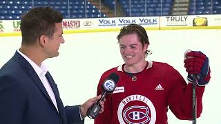 Canadiens' Cole Caufield offseason interview: 'Almost at the top and then I was at the very bottom'