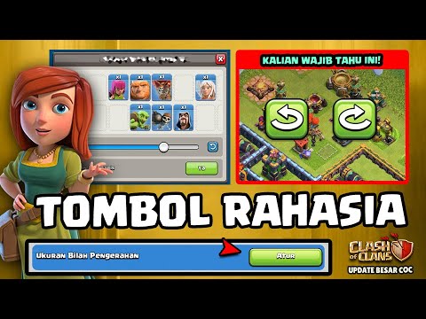 ADA 3 TOMBOL RAHASIA BARU | UPDATE BESAR CoC