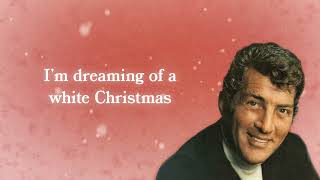 Dean Martin - White Christmas Official Lyric Video 