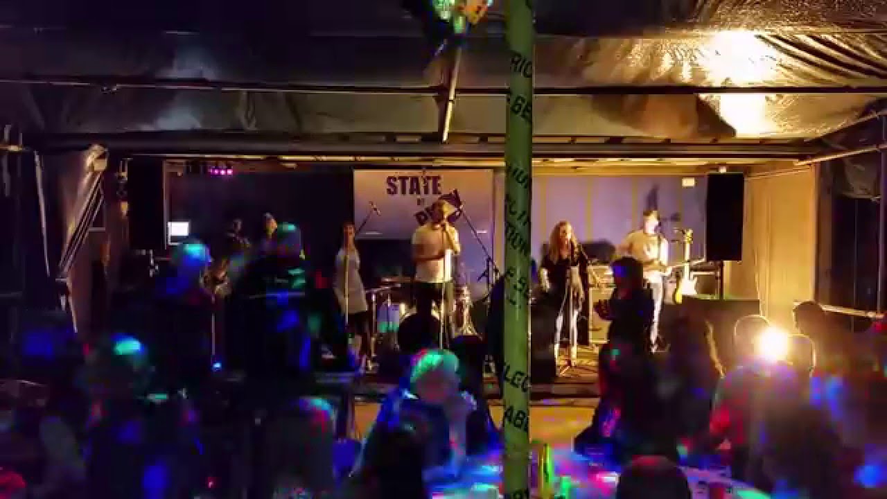 State Of Play Cover Whole Lotta Love & I Predict a Riot at Shrewton Beer Festival 2015